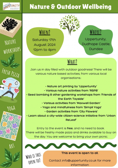 Nature outdoor event poster
