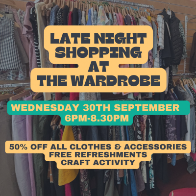 Late night at the wardrobe