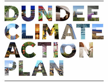 Dundee Climate Action Plan Front Cover (words only)